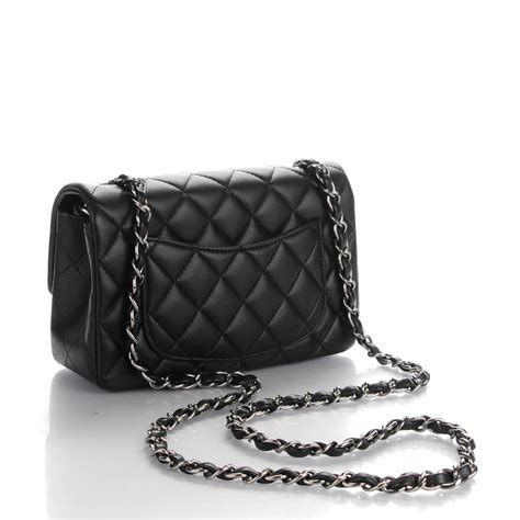 chanel mini rectangle lambskin|CHANEL Lambskin Quilted Mini Rectangular Flap .